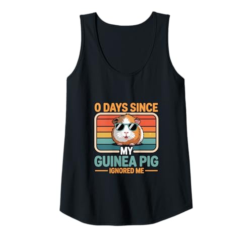 Damen 0 Tage, seit Mein Meerschweinchen Mich ignoriert hat Meerschweinchenliebhaber Tank Top Damen 0 Tage, seit Mein Meerschweinchen Mich ignoriert hat Meerschweinchenliebhaber Tank Top von Funny Guinea Pig Shirts For Men Women Gift