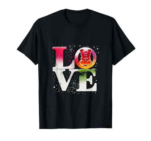 Gummibärchen für Mädchen, Kinder, Damen T-Shirt von Funny Gummy Bear Candy Lovers Apparel Co.