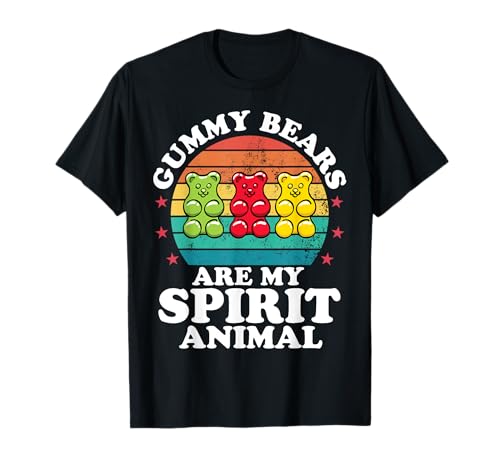 Gummibärchen, lustige Süßigkeiten-Liebhaber, Mädchen, Kinder, Jungen, Damen T-Shirt Gummibärchen, lustige Süßigkeiten-Liebhaber, Mädchen, Kinder, Jungen, Damen T-Shirt von Funny Gummy Bear Candy Lovers Apparel Gifts