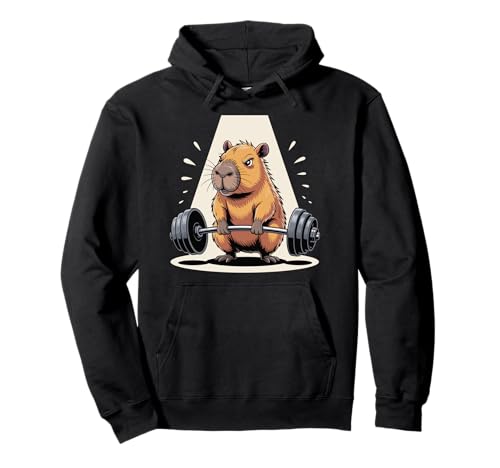 Capybara Lustiger Fitness-Capy-Liebhaber, Herren, Damen, Kinder Pullover Hoodie von Funny Gym Fitness for Capybara Lover