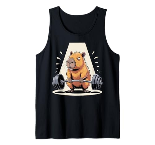 Capybara Lustiger Fitness-Capy-Liebhaber, Herren, Damen, Kinder Tank Top von Funny Gym Fitness for Capybara Lover