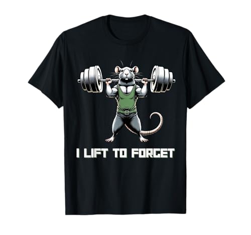 I Lift To Forget Gym Rats Meme Zitat Gym Ratte Geschenke Männer T-Shirt I Lift To Forget Gym Rats Meme Zitat Gym Ratte Geschenke Männer T-Shirt von Funny Gym Rat Geschenke Body Building Tees