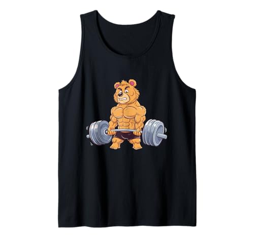 Funny Gym Weightlifting Design for Men & Women Unisex Adults & Kids Schwarz Ärmellos Tank Top Funny Gym Weightlifting Design for Men & Women Unisex Adults & Kids Schwarz Ärmellos Tank Top von Funny Gym Weightlifting Design for Men & Women