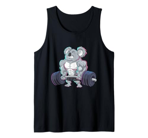 Workout Koala Gewichtheben Grafik Männer Frauen Lustig Gym Tank Top Workout Koala Gewichtheben Grafik Männer Frauen Lustig Gym Tank Top von Funny Gym Weightlifting Design for Men & Women