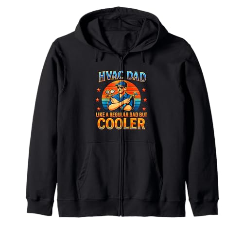 HVAC Dad But Cooler Herren Lustiger HVAC Techniker Vater Kapuzenjacke HVAC Dad But Cooler Herren Lustiger HVAC Techniker Vater Kapuzenjacke von Funny HVAC Technician AC Repairman Tech Apparel