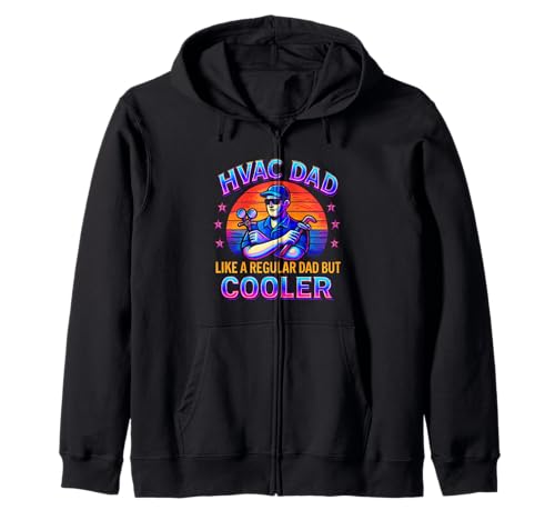 HVAC Dad But Cooler Herren Lustiger HVAC Techniker Vater Kapuzenjacke HVAC Dad But Cooler Herren Lustiger HVAC Techniker Vater Kapuzenjacke von Funny HVAC Technician AC Repairman Tech Apparel