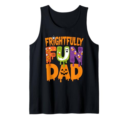 Herren Schrecklich lustiges Halloween-Geister-Bonbonkostüm für Papa Tank Top Herren Schrecklich lustiges Halloween-Geister-Bonbonkostüm für Papa Tank Top von Funny Halloween Apparel for Cool Spooky Dads Only