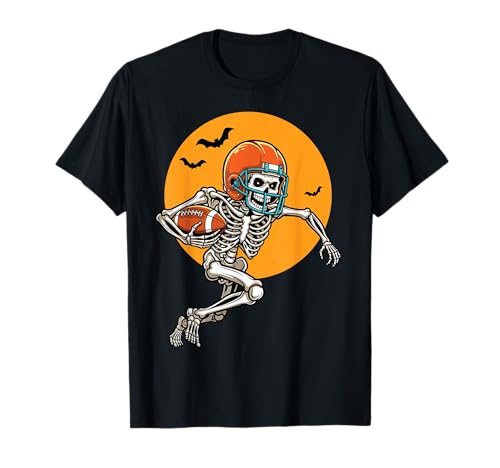 Skelett American Football Halloween Kostüm Herren Jungen Kinder T-Shirt Skelett American Football Halloween Kostüm Herren Jungen Kinder T-Shirt von Funny Halloween Costume Gifts shirts