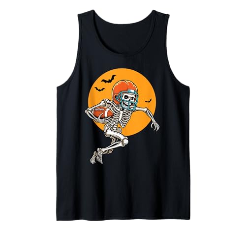 Skelett American Football Halloween Kostüm Herren Jungen Kinder Tank Top Skelett American Football Halloween Kostüm Herren Jungen Kinder Tank Top von Funny Halloween Costume Gifts shirts