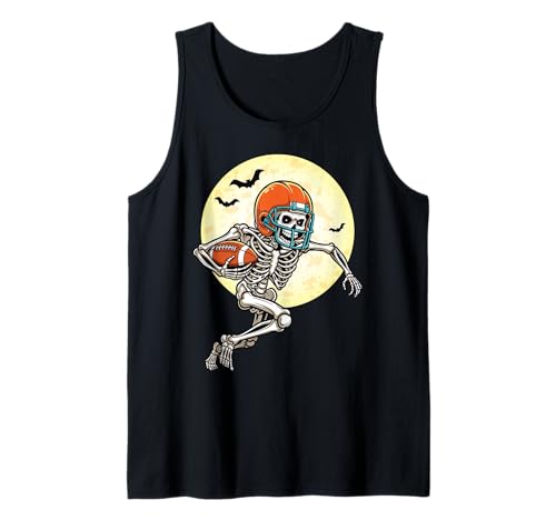 Skelett American Football Halloween Kostüm Herren Jungen Kinder Tank Top Skelett American Football Halloween Kostüm Herren Jungen Kinder Tank Top von Funny Halloween Costume Gifts shirts