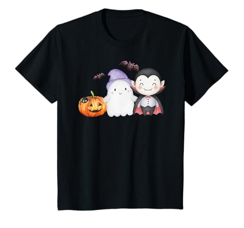 Süßer Halloween Boo Vampir Gruseliger Geist Kürbis Kinder T-Shirt Süßer Halloween Boo Vampir Gruseliger Geist Kürbis Kinder T-Shirt von Funny Halloween Crazy Ghost Boo