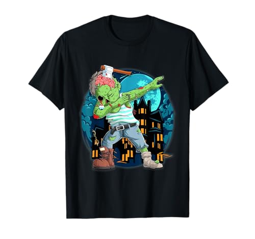 Dabbing Zombie T shirt Halloween Boys Kids Dab Funny Zombies T-Shirt Dabbing Zombie T shirt Halloween Boys Kids Dab Funny Zombies T-Shirt von Funny Halloween Dabbing Zombie