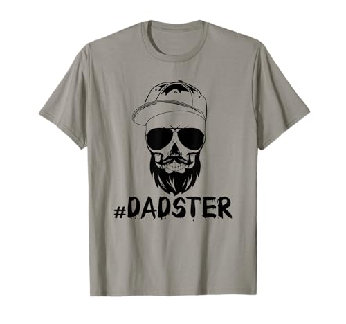 Dadster Monster Dad Daddy Vater Männer Lustig Halloween T-Shirt von Funny Halloween Dad Spooky Skull Monster Costume
