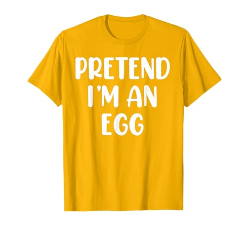 Lustiges Faule Halloween Egg Food Lover Kids, Pretend I'm an Egg T-Shirt Lustiges Faule Halloween Egg Food Lover Kids, Pretend I'm an Egg T-Shirt von Funny Halloween Egg Food Lover Kids Costume Gifts