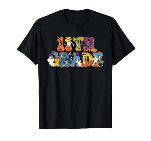 11. Klasse Kürbis Geist Skelett Halloween Kinder Herren Damen T-Shirt 11. Klasse Kürbis Geist Skelett Halloween Kinder Herren Damen T-Shirt von Funny Halloween Eleventh Grade Costume