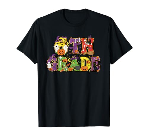 5. Klasse Kürbis Geist Skelett Halloween Kinder Herren Damen T-Shirt 5. Klasse Kürbis Geist Skelett Halloween Kinder Herren Damen T-Shirt von Funny Halloween Fifth Grade Costume