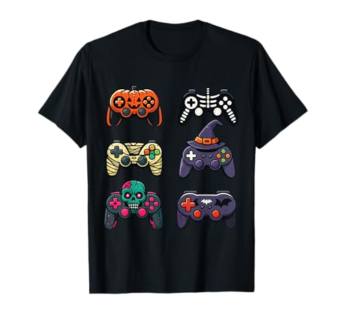 Gamer Controller Halloween Gaming Kostüm Kinder T-Shirt Gamer Controller Halloween Gaming Kostüm Kinder T-Shirt von Funny Halloween Gamer Costume Controller Addict