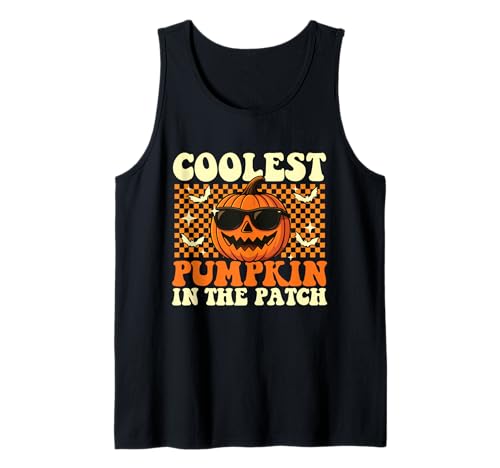 Coolest Pumpkin In The Patch - Gruseliges Halloween-Kostüm Tank Top von Funny Halloween Merch