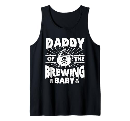 Daddy of The Brewing Baby - Halloween Schwangerschaftsankündigung Tank Top Daddy of The Brewing Baby - Halloween Schwangerschaftsankündigung Tank Top von Funny Halloween Merch