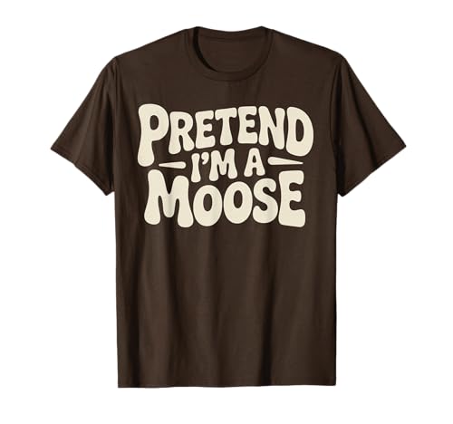 Lustiger Elchliebhaber für Faule Halloween-Kinder, tu so, als wäre ich EIN Elch T-Shirt Lustiger Elchliebhaber für Faule Halloween-Kinder, tu so, als wäre ich EIN Elch T-Shirt von Funny Halloween Moose Lover Costume Gifts Idea