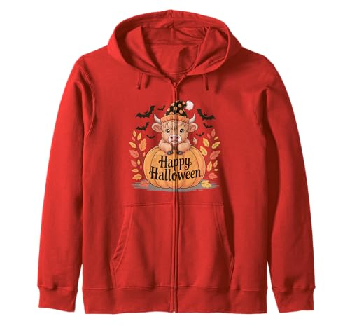 Howdy Halloween Lustiges Hochlandkuh Gruselsaison Herren Damen Kapuzenjacke Howdy Halloween Lustiges Hochlandkuh Gruselsaison Herren Damen Kapuzenjacke von Funny Halloween Party Pumpkin Trick or Treat Gift