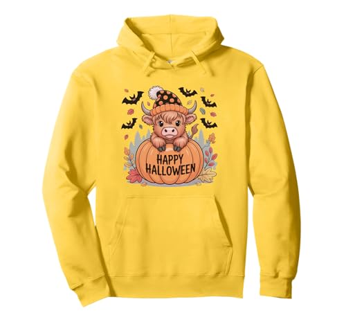 Howdy Halloween Lustiges Hochlandkuh Gruselsaison Herren Damen Pullover Hoodie Howdy Halloween Lustiges Hochlandkuh Gruselsaison Herren Damen Pullover Hoodie von Funny Halloween Party Pumpkin Trick or Treat Gift