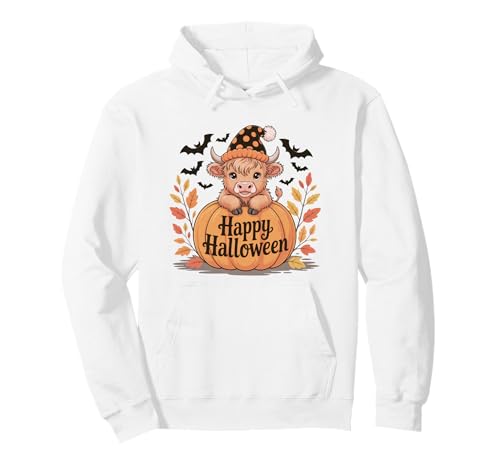 Howdy Halloween Lustiges Hochlandkuh Gruselsaison Herren Damen Pullover Hoodie Howdy Halloween Lustiges Hochlandkuh Gruselsaison Herren Damen Pullover Hoodie von Funny Halloween Party Pumpkin Trick or Treat Gift