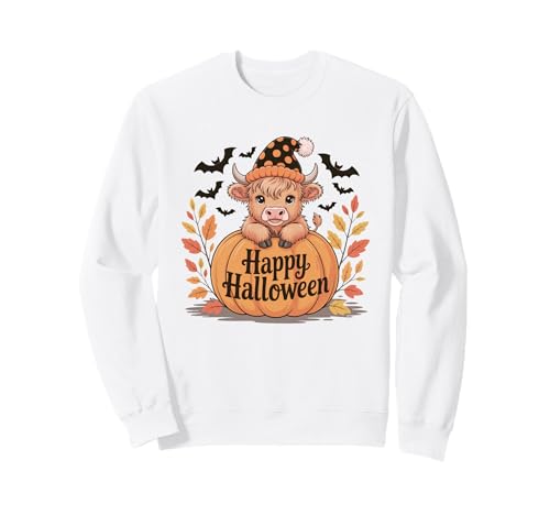 Howdy Halloween Lustiges Hochlandkuh Gruselsaison Herren Damen Sweatshirt Howdy Halloween Lustiges Hochlandkuh Gruselsaison Herren Damen Sweatshirt von Funny Halloween Party Pumpkin Trick or Treat Gift