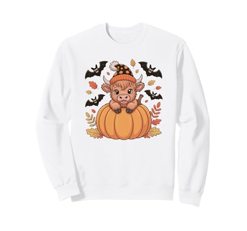 Howdy Halloween Lustiges Hochlandkuh Gruselsaison Herren Damen Sweatshirt Howdy Halloween Lustiges Hochlandkuh Gruselsaison Herren Damen Sweatshirt von Funny Halloween Party Pumpkin Trick or Treat Gift