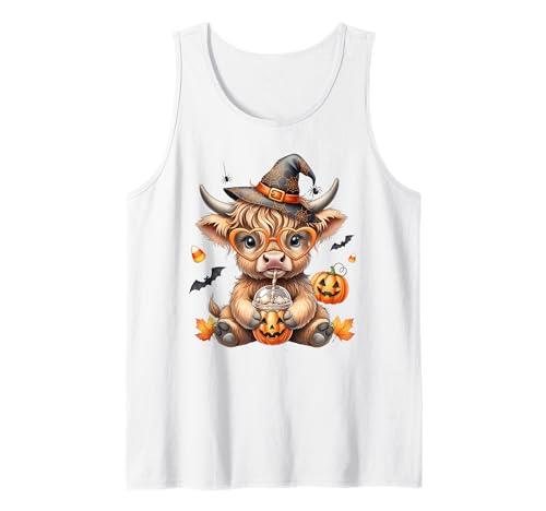 Howdy Halloween Lustiges Hochlandkuh Gruselsaison Herren Damen Tank Top Howdy Halloween Lustiges Hochlandkuh Gruselsaison Herren Damen Tank Top von Funny Halloween Party Pumpkin Trick or Treat Gift
