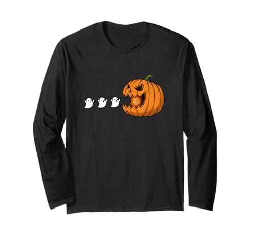 Niedliches Halloween-Geister-Design für Männer, Frauen, Kinder Langarmshirt Niedliches Halloween-Geister-Design für Männer, Frauen, Kinder Langarmshirt von Funny Halloween Party Pumpkin Trick or Treat Gift
