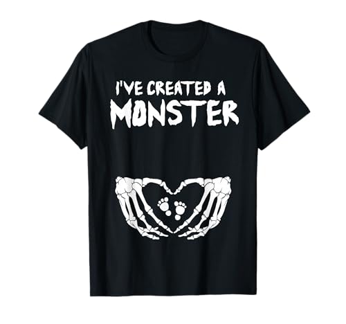 Ich Habe EIN Monster kreiert - Halloween-Schwangerschaft: Baby Wird erwartet T-Shirt Ich Habe EIN Monster kreiert - Halloween-Schwangerschaft: Baby Wird erwartet T-Shirt von Funny Halloween Pregnancy Shirts & Gifts