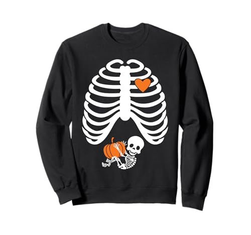 Halloween X-Ray Schwangerschaftsshirt Erwartendes Baby Sweatshirt Halloween X-Ray Schwangerschaftsshirt Erwartendes Baby Sweatshirt von Funny Halloween Pregnancy shirts