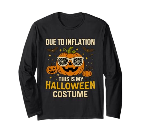 Süßer Kürbis Halloween Kostüm Herren Damen Lustig Halloween Langarmshirt Süßer Kürbis Halloween Kostüm Herren Damen Lustig Halloween Langarmshirt von Funny Halloween Shirts For Women Men Kids 2025