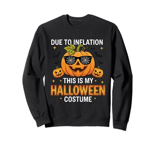 Süßer Kürbis Halloween Kostüm Herren Damen Lustig Halloween Sweatshirt von Funny Halloween Shirts For Women Men Kids 2025