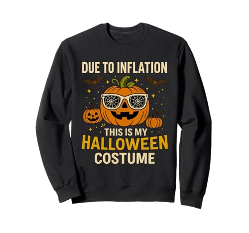 Süßer Kürbis Halloween Kostüm Herren Damen Lustig Halloween Sweatshirt von Funny Halloween Shirts For Women Men Kids 2025