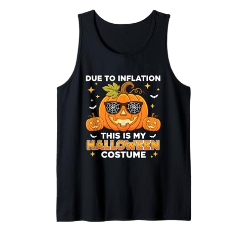Süßer Kürbis Halloween Kostüm Herren Damen Lustig Halloween Tank Top von Funny Halloween Shirts For Women Men Kids 2025