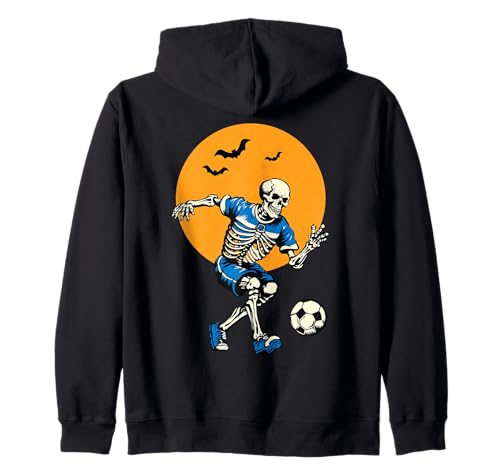 Skelett Fußball Halloween Kostüm Herren Jungen Kinder Kapuzenjacke Skelett Fußball Halloween Kostüm Herren Jungen Kinder Kapuzenjacke von Funny Halloween Skeleton Costume Gifts shirts