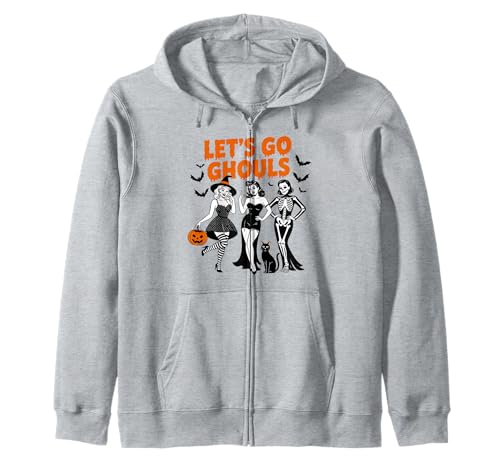 Let's Go Ghouls Halloween Party Design Geschenk Männer Frauen Kinder Kapuzenjacke von Funny Halloween Spooky Season Fall Autumn Graphic