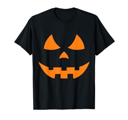 Halloween Kürbis Orange Shirt für Damen, Herren, Kinder T-Shirt von Funny Halloween TShirts Store