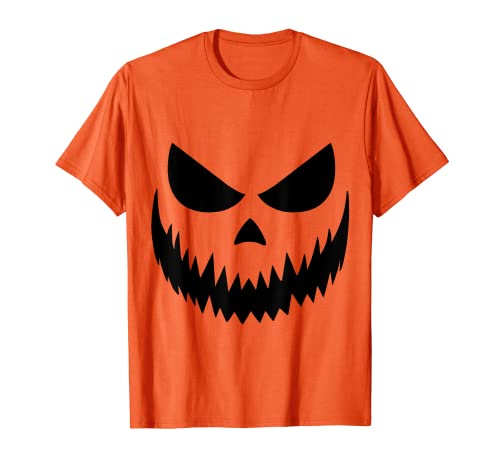 Halloween Kürbis oranges T-Shirt für Frauen, Männer, Kinder T-Shirt von Funny Halloween TShirts Store
