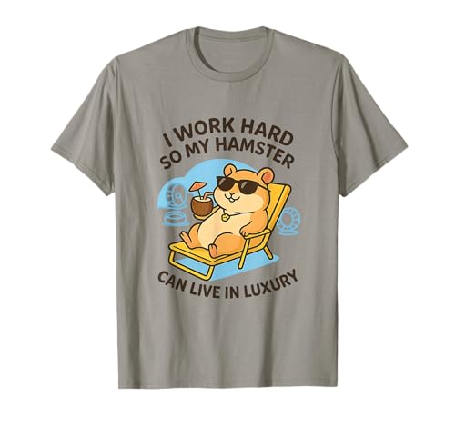 Lustiges Hamster-Besitzer-Shirt My Hamster Can Live in Luxury Kids T-Shirt von Funny Hamster Owner Outfits And Gifts