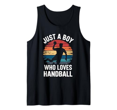 Herren Nur EIN Junge, der Handball liebt, Tennisspiel, Kinderhandball Tank Top Herren Nur EIN Junge, der Handball liebt, Tennisspiel, Kinderhandball Tank Top von Funny Handball Apparel for Men Women
