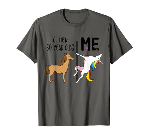 Other Unicorn 50 Years Old Birthday And Me Geschenk für Frauen T-Shirt Other Unicorn 50 Years Old Birthday And Me Geschenk für Frauen T-Shirt von Funny Happy Birthday Unicorn Dance Gift Tshirt