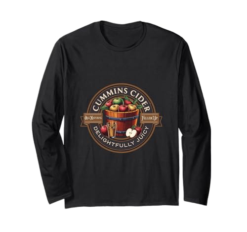 Lustiger Haul Cummins Cider für Herren Langarmshirt Lustiger Haul Cummins Cider für Herren Langarmshirt von Funny Haul Cummins Cider Apparel for men