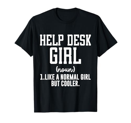 Lustiges Helpdesk IT-Support Helpdesk Girl Normale Software T-Shirt Lustiges Helpdesk IT-Support Helpdesk Girl Normale Software T-Shirt von Funny Help Desk Gifts