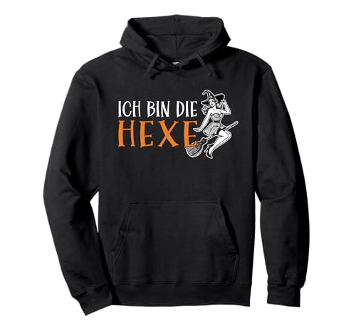 Bin Die Hexe Lustiges Partner Halloween Kostüm Hexen Damen Pullover Hoodie Bin Die Hexe Lustiges Partner Halloween Kostüm Hexen Damen Pullover Hoodie von Funny Hexen Halloween Designs