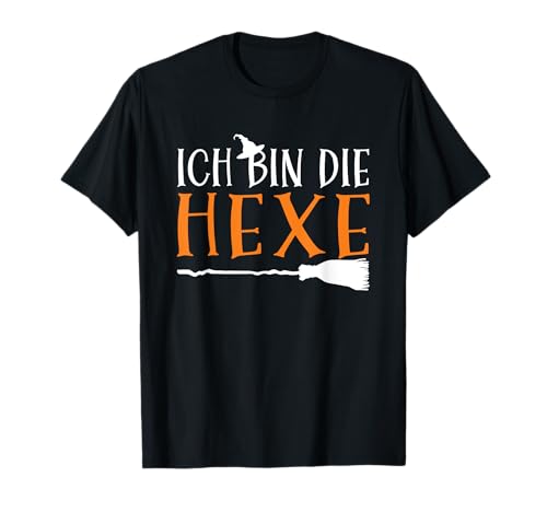 Bin Die Hexe Lustiges Partner Halloween Kostüm Hexen Damen T-Shirt Bin Die Hexe Lustiges Partner Halloween Kostüm Hexen Damen T-Shirt von Funny Hexen Halloween Designs