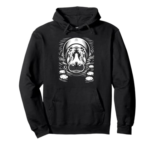 Niedliches Nilpferd-Zoo, Tierliebhaber, Geschenk für Erwachsene und Kinder Pullover Hoodie Niedliches Nilpferd-Zoo, Tierliebhaber, Geschenk für Erwachsene und Kinder Pullover Hoodie von Funny Hippopotamus Birthday Present Graphic Design