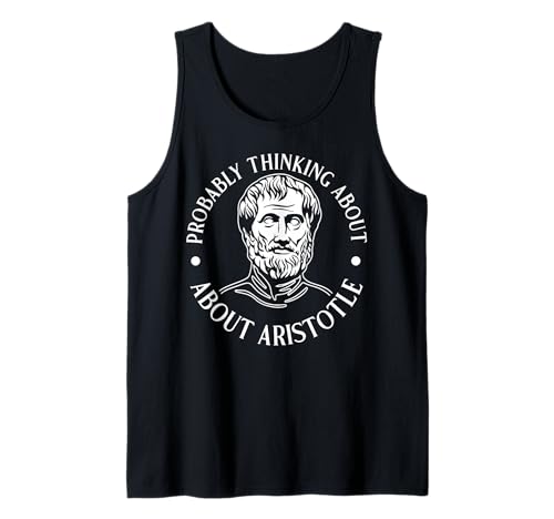 Wahrscheinlich Denken Sie an Aristoteles lustig für Männer und Frauen. Tank Top Wahrscheinlich Denken Sie an Aristoteles lustig für Männer und Frauen. Tank Top von Funny History Lover Products
